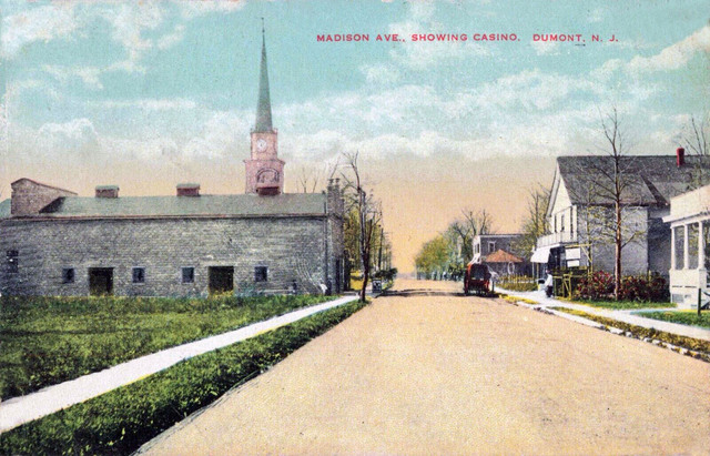 1917 postmarked postcard credit Vintage Bergen County.