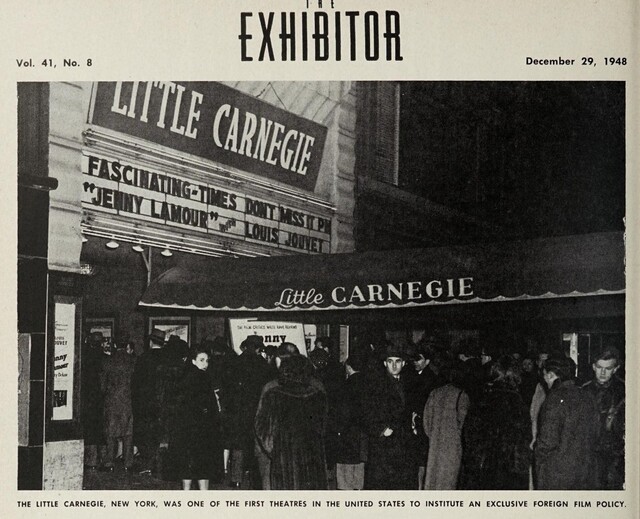 The Art Theater Movement (1948)