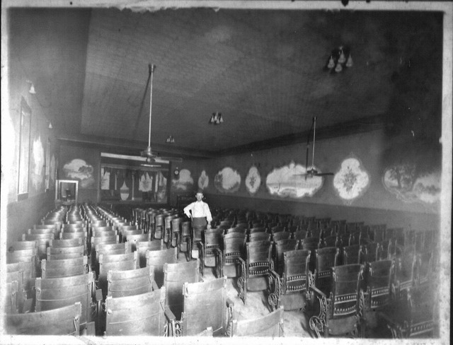 1918 photo credit Terry Lind, whose great-uncle Edward Lind opened the Lyric Theatre which was built in 1913.