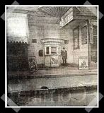 ["Alvin Hoof standing at the Lyric Theatre, courtesy Rockford Rocked."]