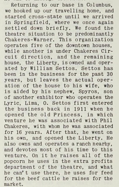 Lew Herb's Field Visit to Springfield (1949)