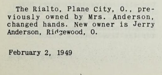 New Owner (1949)