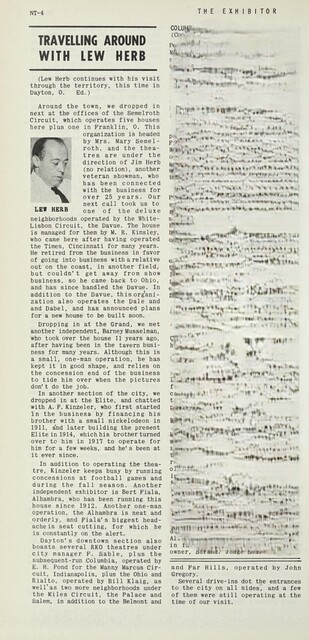 Lew Herb's Field Visit to Dayton (1949)