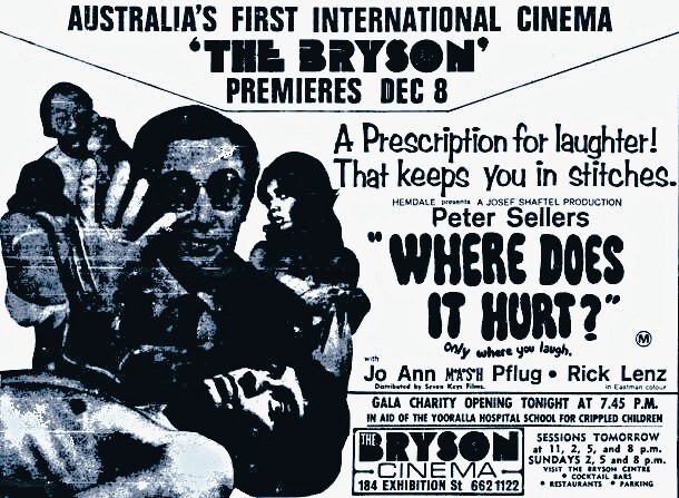 Bryson Theatre 184 Exhibition Street, Melbourne, VIC - 1972