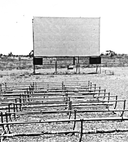 Goldsworthy Gardens and Drive-in De Grey Drive, Goldsworthy, WA  - 1980