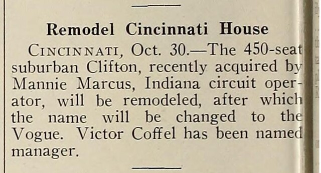 New Owner and Renamed, Remodeled (1939)