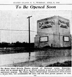 Staten Island Drive In 1948