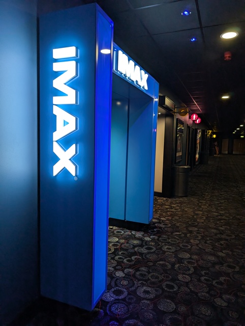IMAX Screen signage