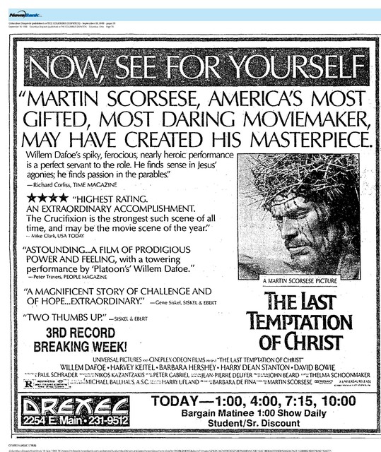 The Great Directors: Martin Scorsese (1988)