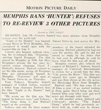 ["The Ultimate Censor: Memphis Bans, West Memphis Gains (1955)"]