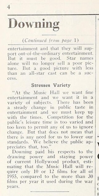 The Key to Exhibitor Nirvana (1955) 2 of 2