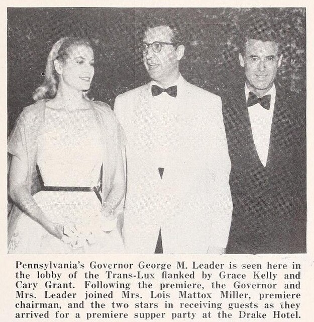 World Premiere of "To Catch a Thief" (1955)