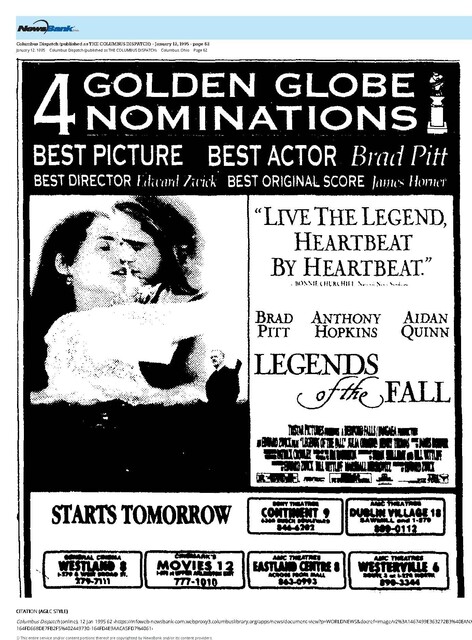 The Great Directors: Edward Zwick (1995)