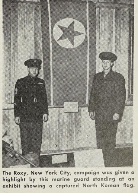 Premiere of "Halls of Montezuma" (1951)