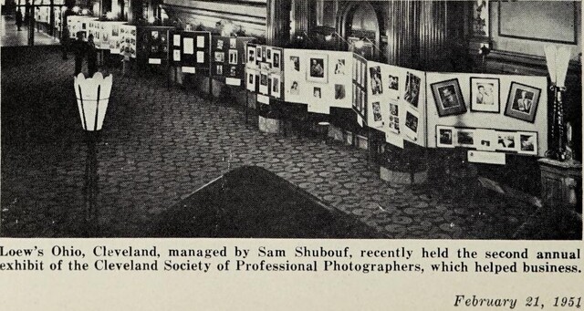 Before Sam Shubouf Became Manager of Loew's Ohio in Columbus (1951)