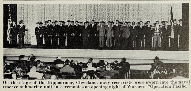 Opening Night of "Operation Pacific" (1951)