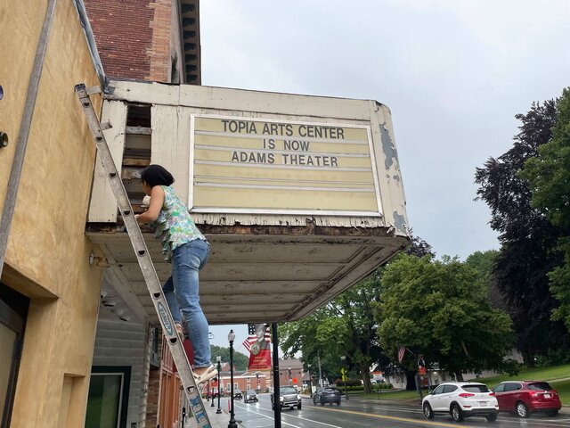 Photo credit Our Town, Adams Scrapbook.