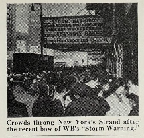 The Line for "Storm Warning" (1951)