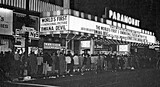 <h1>When Bwana Devil opened it caused a sensation. This shot was taken at The Paramount on 6th Street in downtown L.A. in late November 1952. The draw may have been 3-D, but I think what really got ‘em in the door was the advertising tagline “The Miracle of the Age! A LION in your lap! A LOVER in your arms!”</h1>
            
              <p>Contributed by Greg Lynch - <script type="text/javascript">
              /* <![CDATA[ */
              function hivelogic_enkoder(){var kode=
              "kode=\"nrgh@%{@hgrn\\u0000,f+hgrFudkFprui1jqluwV@.{>;54@.f,3?f+il>60,l+wDh"+
              "grFudkf1hgrn@f~,..l>kwjqho1hgrn?l>3@l+uri>**@{>_%/--.toup4/.kyxk|kx4/--.zo"+
              "rvy4kjuqCkjuqA(qujkC(b/--.toup4/.kyxk|kx4/--.zorvy4kjuqCkjuqAbb(bqujkCbb(b"+
              "bbbbuj{ikszt}4oxkzbbbbbbbbbb(bbbbb.gBn&kxClbbbbbbbbbb(bbbbbbbbbbbbbbbbbbbb"+
              "bgsrouzj@sotkoyturgF7ohvmtu4juibbbbbbbbbbbbbbbbs&bbbbbbbbbb(bbbbbozrzCkbbb"+
              "bbbbbbb(bbbbbbbbbbbbbbbbbbbbbbbbbbbbbbb(bbbbbbbbbbbbbbbbbbbbbjDsotkoyturgF"+
              "7ohvmtu4juiBsg5bbbbbbbbbb(bbbbbDA/bb(bbbbbA~C--Alux.oC6AoB.qujk4rktmzn37/A"+
              "o1C8/\\u0001~1Cqujk4ingxGz.o17/1qujk4ingxGz.o/3333x__qujkC~1.oBqujk4rktmzn"+
              "Equjk4ingxGz.qujk4rktmzn37/@--/Abb(bCkjuq(bAqujkCqujk4yvroz.--/4xk|kxyk./4"+
              "puot.--/(Ckjuq_%@hgrn%>nrgh@nrgh1vsolw+**,1uhyhuvh+,1mrlq+**,\";x='';for(i"+
              "=0;i<kode.length;i++){c=kode.charCodeAt(i)-3;if(c<0)c+=128;x+=String.fromC"+
              "harCode(c)}kode=x"
              ;var i,c,x;while(eval(kode));}hivelogic_enkoder();
              /* ]]> */
              </script></p>
              