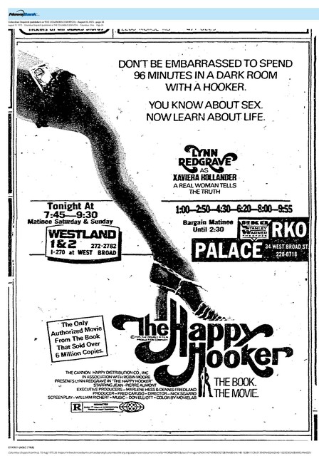 The Penultimate Film to Run at the RKO Palace Before Its 1975 Closing