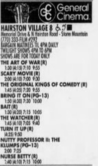 Hairston Village Cinema