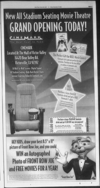 Cinemark Victorville 16 and XD