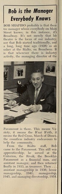 Theater Showman and More (1958)