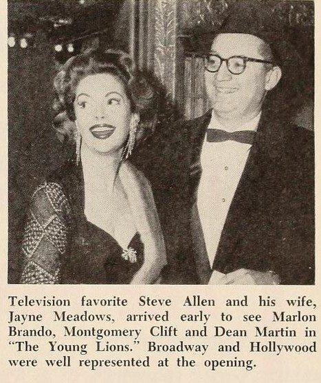 Gala Premiere of "The Young Lions"