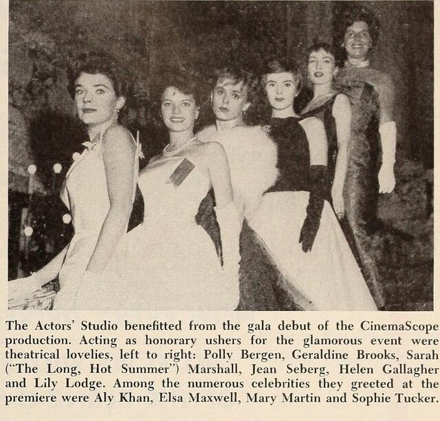 Gala Premiere of "The Young Lions" (1958)