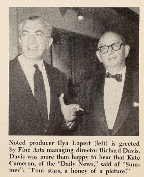 The First-Run Debut Engagement of "The Long, Hot Summer" (1958)