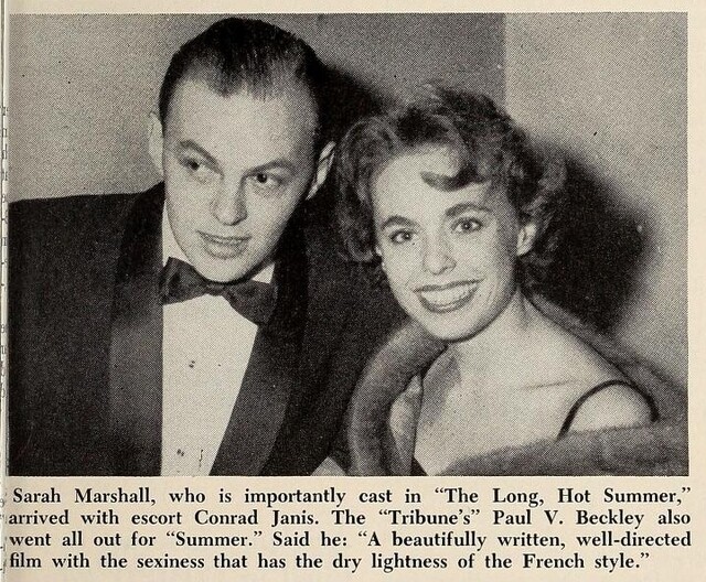 The First-Run Debut Engagement of "The Long, Hot Summer" (1958)