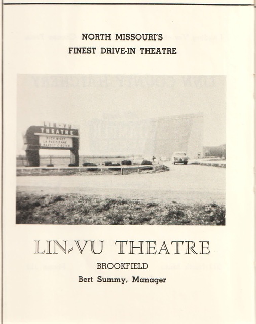 Advertisement for the Lin Vu Drive-In Theater