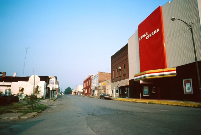Cedar Cinema in the old DeGraw Theater buildings, 1970s