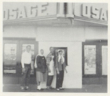 ["Employees at Osage Theater in Stover, 1956"]