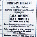 Barossaline Drive-In Seppelsfield Road and Barossa Valley Highway, Nurioopta, SA