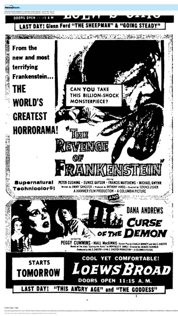 Classic Horror (1958)