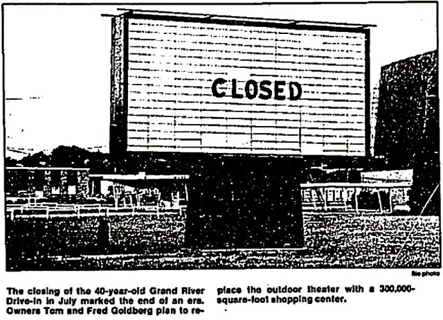 Grand River Drive-In 30200 Grand River Avenue, Farmington, MI 