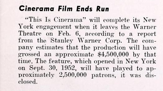 The Cinerama Era (1955)