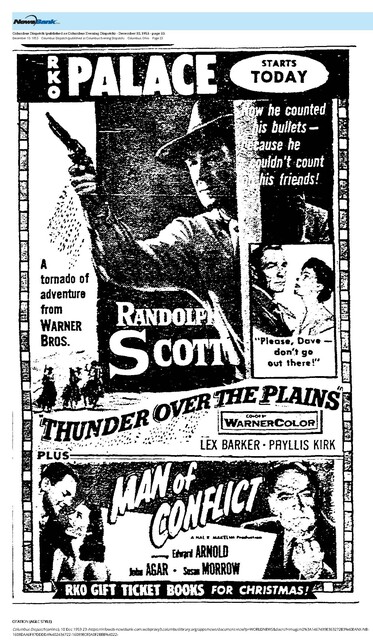 Randolph Scott--Number Ten Box-Office Star (1953)