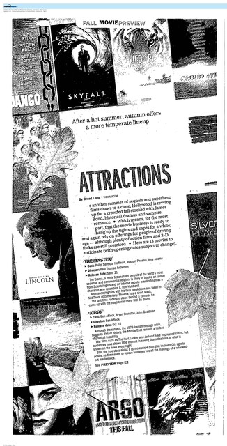 Fall 2012 Movies - page 1 of 2