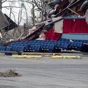Van Vert Cinemas devastated by an F4 tornado 11-10-02