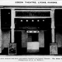 First Odeon Theatre, Lyons, Kansas,1911