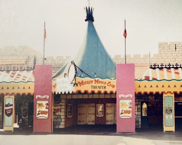 Fantasyland Theater, Disneyland, 1955