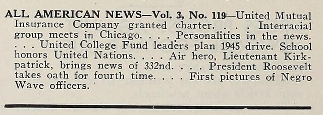 African American Theater (1945)