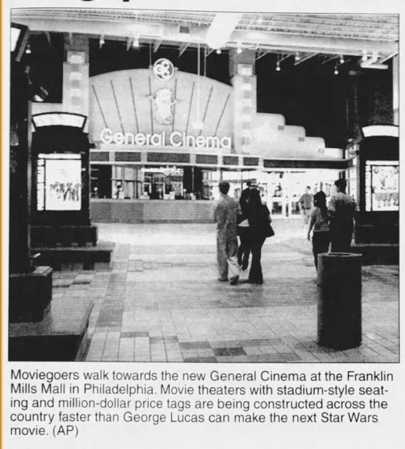 GCC Franklin Mills 14 in 1999