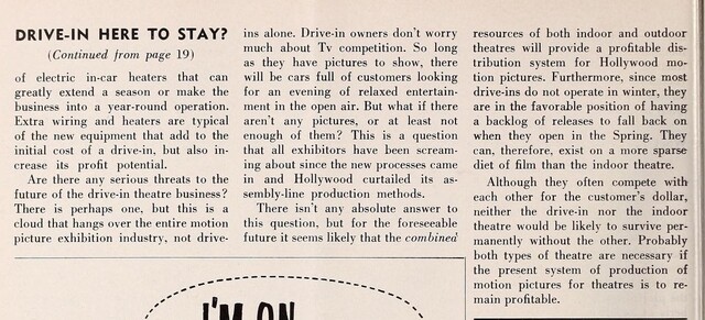 Columbus, Ohio is Down to One Drive-In (1956) - 3 of 3