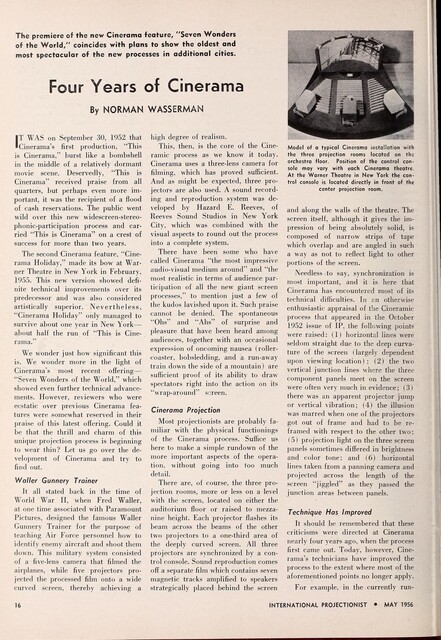 The Cinerama Era, 1 of 2