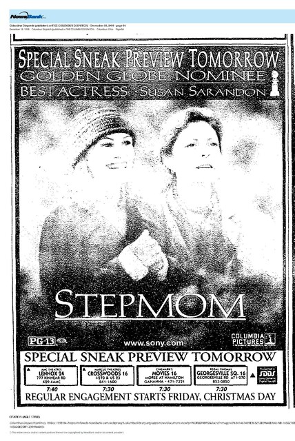 Julia Roberts--Number Ten Box-Office Star (1998)