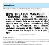 ["Managerial Change (1927)"]