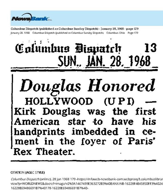 Kirk Douglas, RIP (1916 - 2020)